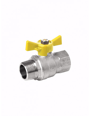 Ball valve for gas FM 7955 1/2 - 1