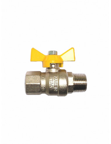 Ball valve for gas FM 7957 1/2 - 1