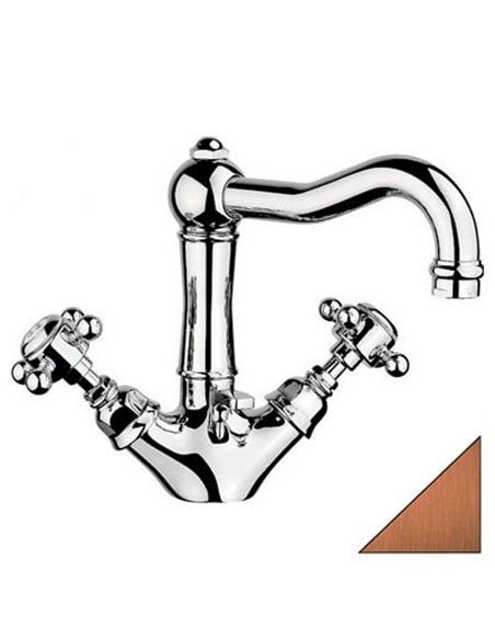 Nicolazzi Basin Water Mixer Classica Lusso 1432 BZ 18 - 1