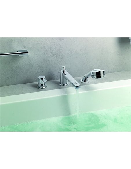 Kludi Rim-Mounted Bath Mixer Zenta 384460575 - 2