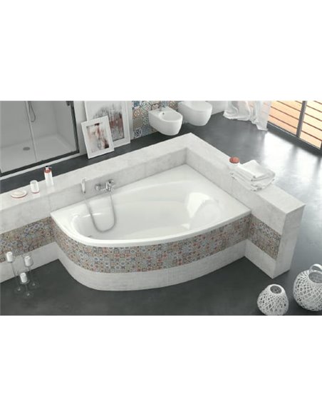 Акриловая ванна Excellent Kameleon 170x110 правая + каркас - 6