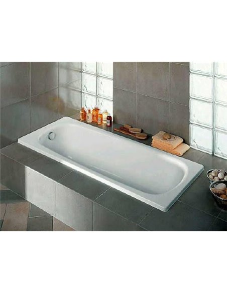 Чугунная ванна Roca Continental 21290300R 150x70 см, без антискользящего покрытия - 3