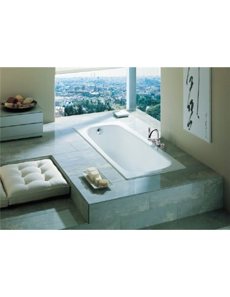 Чугунная ванна Roca Continental 21290300R 150x70 см, без антискользящего покрытия - 6