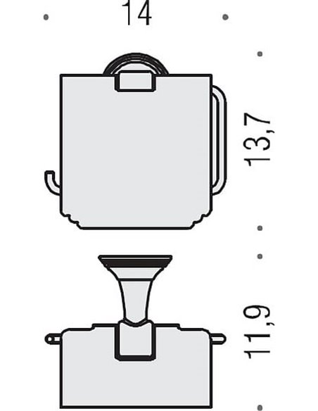 Colombo Design Toilet Paper Holder Hermitage В3391.HPS - 3