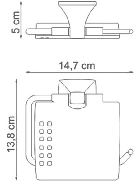 Wasserkraft Toilet Paper Holder Wern K-2525 - 4