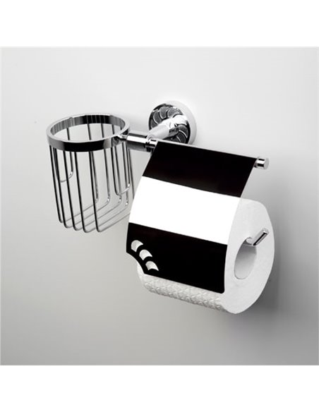 Держатель туалетной бумаги Wasserkraft Isen K-4059 с держателем освежителя воздуха - 2