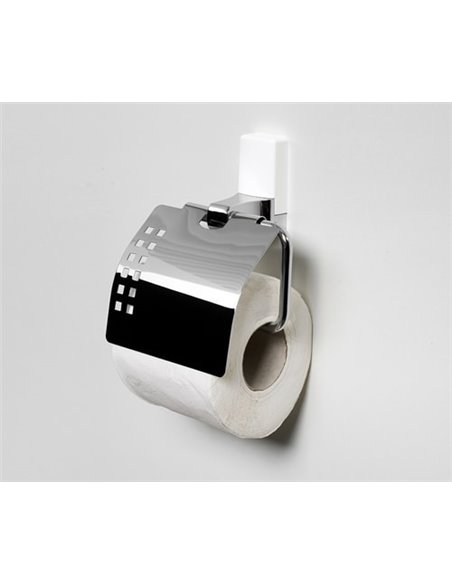 Держатель туалетной бумаги Wasserkraft Leine White K-5025White - 2