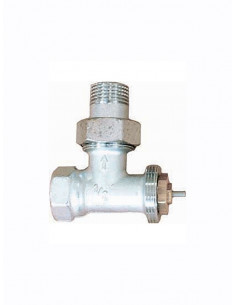 Angle radiator valve thermostatic 3609 - 1