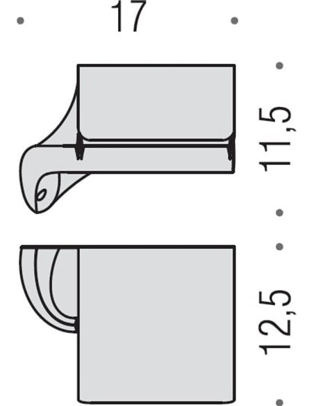 Colombo Design tualetes papīra turētājs Link В2491.000 - 3