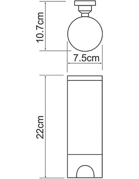 Диспенсер для ватных дисков Wasserkraft K-1079 - 4