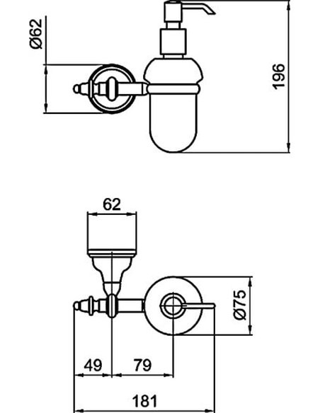 Webert Dispenser Armony AM500201015 - 2