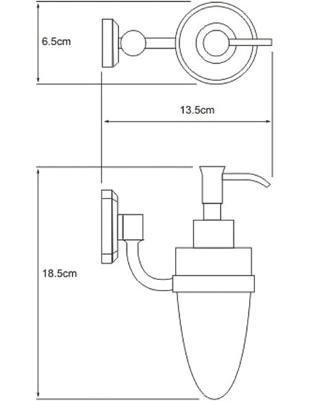 Дозатор Wasserkraft Oder K-3099 - 4