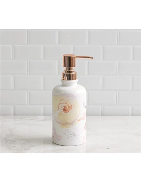 Creative Bath Dispenser Blush Blooming BLU59MULT - 3