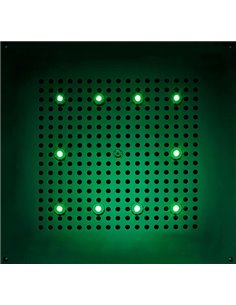 Верхний душ Bossini DREAM - Cube Light H37456 CR с хромотерапией - 1