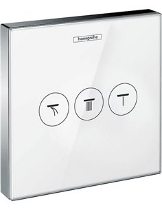 Переключатель потоков Hansgrohe ShowerSelect 15736400 на три потребителя, белый - 1