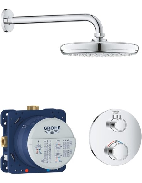 Grohe Shower Set Grohtherm 34726000 - 1