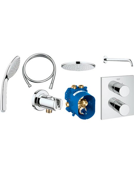 Grohe Shower Set Grohtherm 3000 Cosmopolitan 34408000 - 3