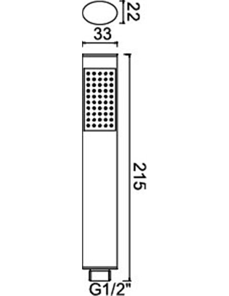 Душевая лейка RGW Shower Panels SP-101 - 2