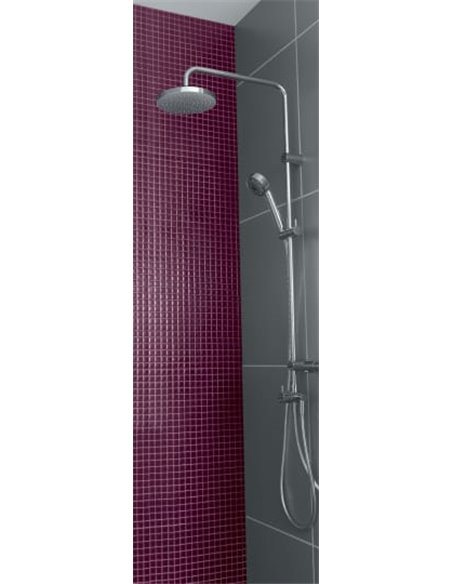 Kludi Shower Rack Zenta dual shower system 6609005-00 - 2