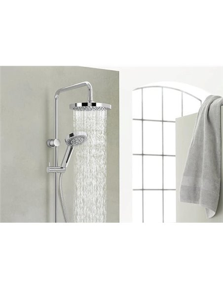 Душевая стойка Kludi Zenta dual shower system 6609105-00 - 3