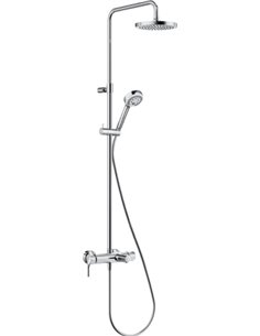 Kludi Shower Rack Logo dual shower system 6808305-00 - 1