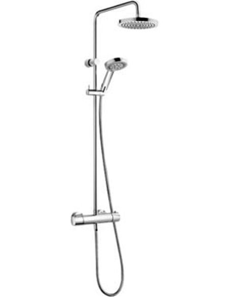 Kludi Shower Rack Zenta dual shower system 6609505-00 - 1