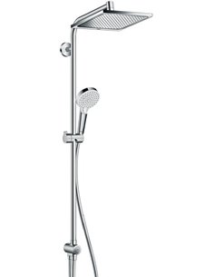 Hansgrohe dušas komplekts Crometta E 240 1jet Showerpipe Reno EcoSm 27289000 - 1