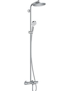 Hansgrohe Shower Rack Crometta S 240 Showerpipe 27320000 - 1