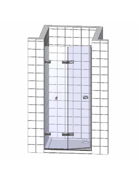 Radaway Shower Door EOS DWB - 4