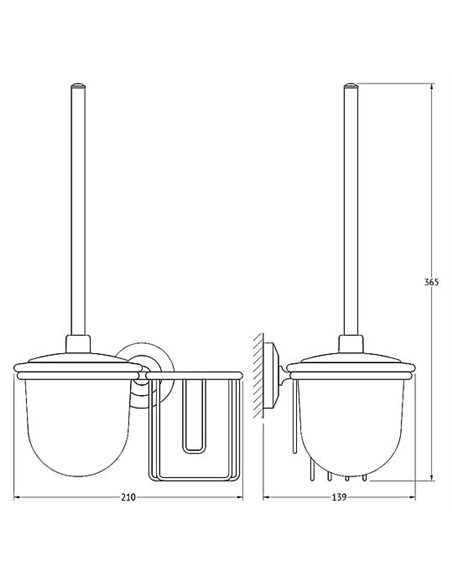FBS Toilet Brush Standard STA 059 - 2