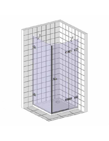 Radaway Corner Shower Enclosure EOS KDJ - 4