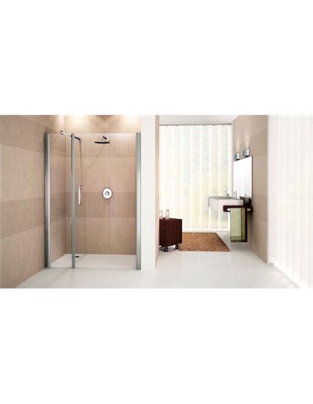 Novellini Shower Door Giada G+F in line GIADNGF120D-1K - 2