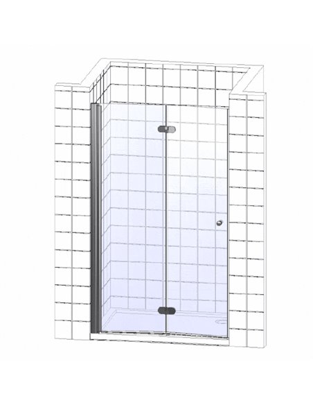 Novellini Shower Door Young S YOUNGS84-4B - 3