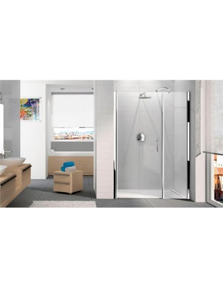 Novellini Shower Door Young G+F in line YOUNGGF120-1K - 2