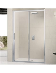 Novellini Shower Door Lunes 2P LUNES2P120-2K - 1