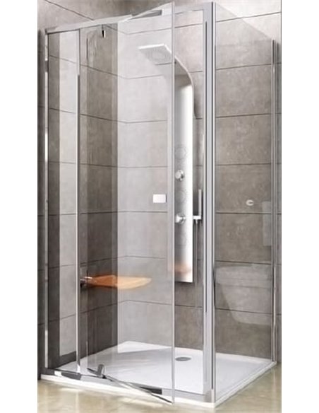 Ravak Corner Shower Enclosure PDOP2-110 + PPS-80 - 2
