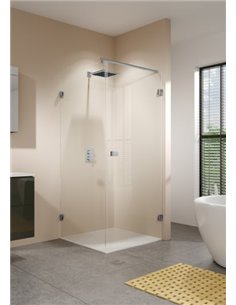 Riho Corner Shower Enclosure Scandic Soft Q201 90x90 см, R - 1