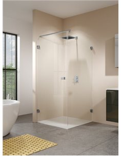 Riho Corner Shower Enclosure Scandic Soft Q201 100x100 см, L - 1