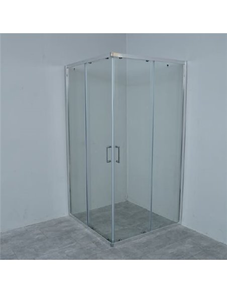 Timo Corner Shower Enclosure Altti ALTTI-611 Clean Glass - 3