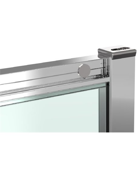 Timo Corner Shower Enclosure Altti ALTTI-611 Clean Glass - 8