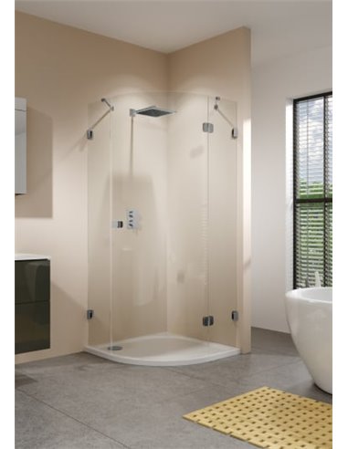 Riho Corner Shower Enclosure Scandic Soft Q308 90x90 см, R - 1