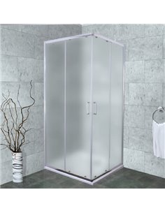 Timo Corner Shower Enclosure Altti ALTTI-611 Foggy Glass - 1
