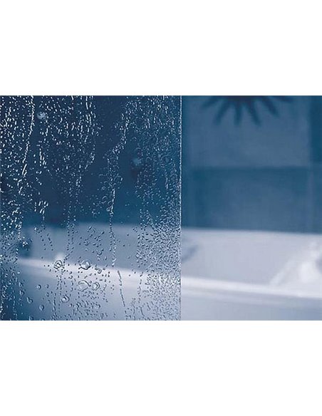 Шторка на ванну Ravak VS3 100 Rain, профиль белый - 3