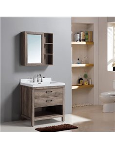 Black&White Bathroom Furniture Country SK-880 - 1