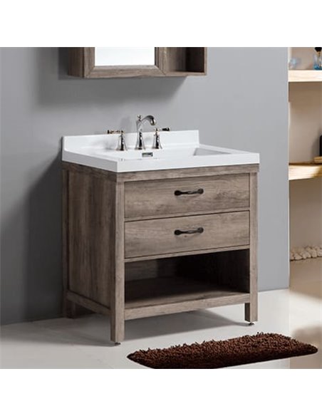 Black&White Bathroom Furniture Country SK-880 - 3