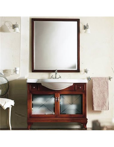 Мебель для ванной Labor Legno Marriot 105 вишня, стекло - 1