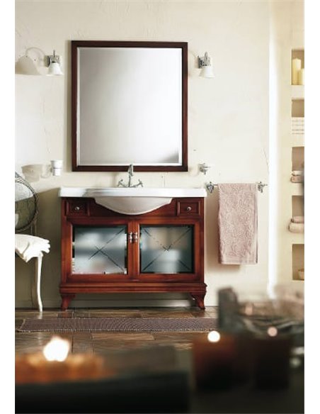 Мебель для ванной Labor Legno Marriot 105 вишня, стекло - 2