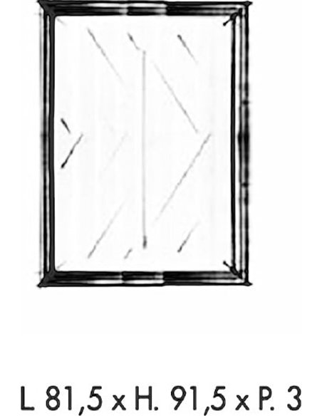 Мебель для ванной Labor Legno Marriot 105 вишня, стекло - 5