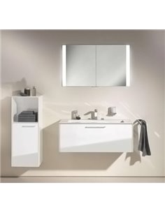 Мебель для ванной Keuco Royal 60 белый глянец 105 см - 1