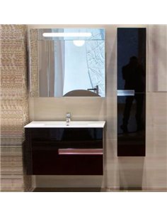 Мебель для ванной Roca Victoria Nord Black Edition 80 черная - 1